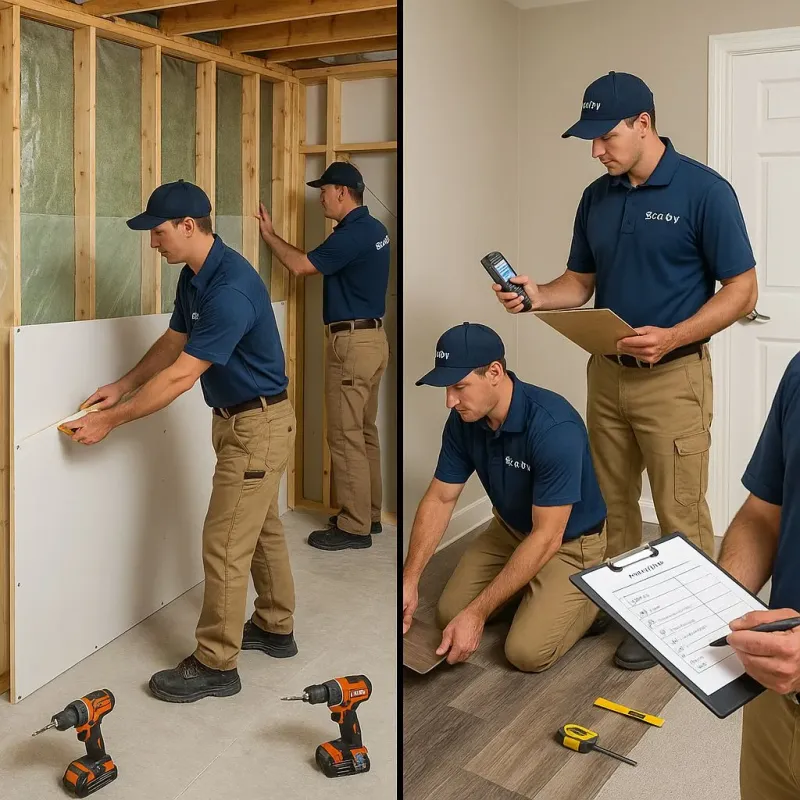 Repairs and Reconstruction process in Milton, VT