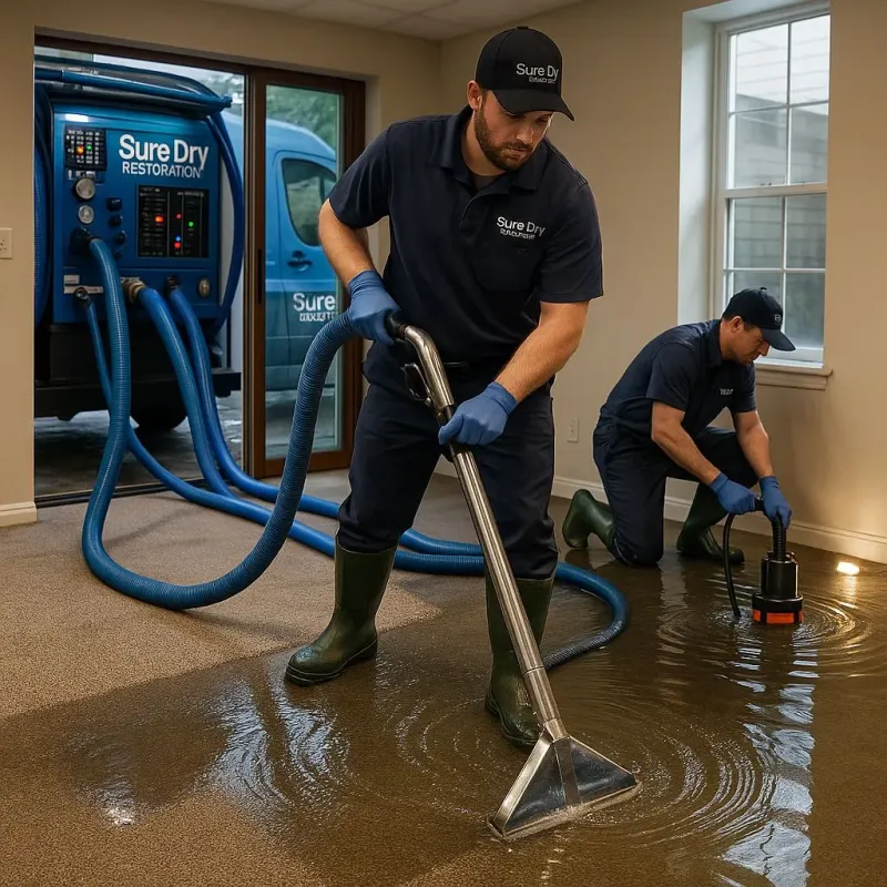 Water Extraction and Removal process in Milton, VT